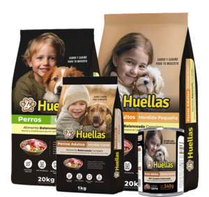 4 huellas comida para perros